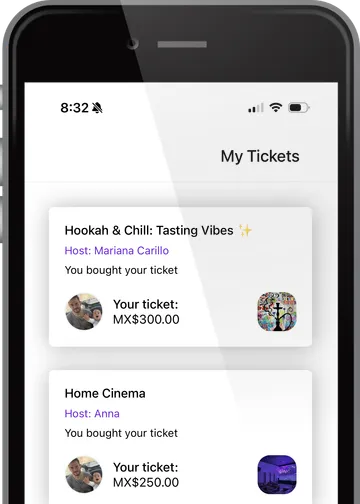 Conecta personas en la vida real - Vista adicional